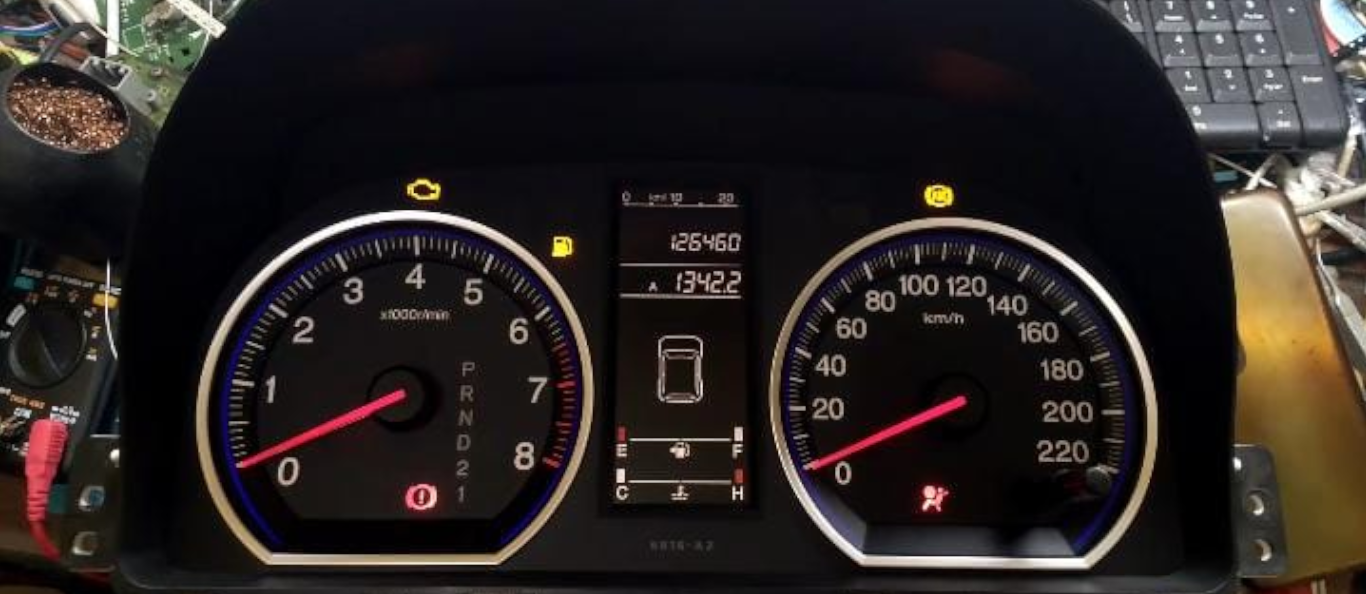 Service Speedometer Crv