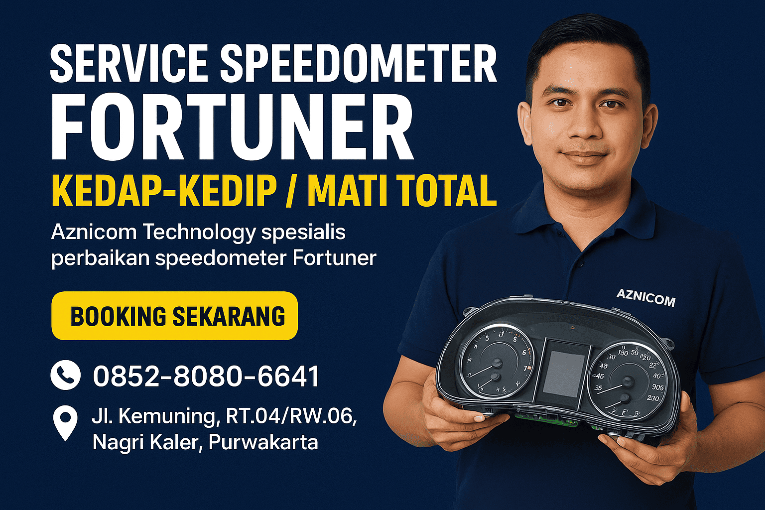 Service Speedometer Fortuner Service Speedometer fortuner kedap kedip