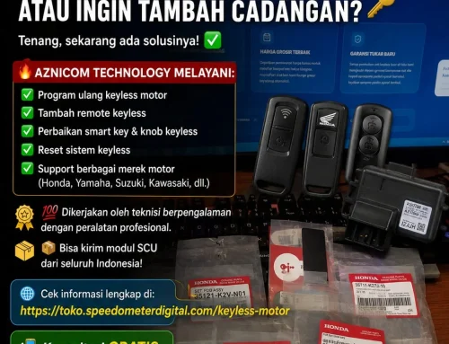 Ahlinya Kunci Remote Motor (Keyless) Semua Merek — Area Purwakarta, Karawang, Cikampek, Subang & Bandung!